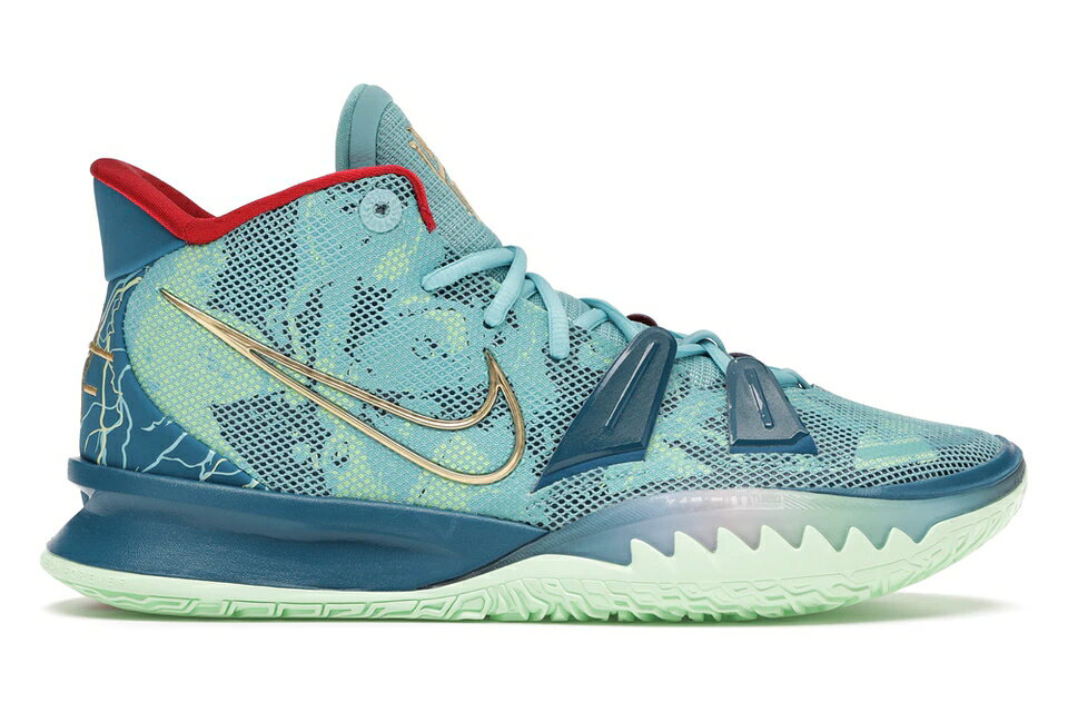 iCL JC[ XyV  O[  bh S[h Xj[J[ Y y NIKE KYRIE 7 SPECIAL FX / GREEN TEAL RED METALLIC GOLD z