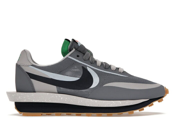 ナイキ NIKE ワッフル クロット クール スニーカー 【 LD WAFFLE SACAI CLOT KISS OF DEATH 2 COOL GREY OBSIDIAN NAVY GREEN 】