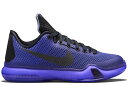 ナイキ NIKE コービー ジュニア キッズ 【 KOBE X BLACKOUT GS BLACK PERSIAN VIOLET VOLT 】