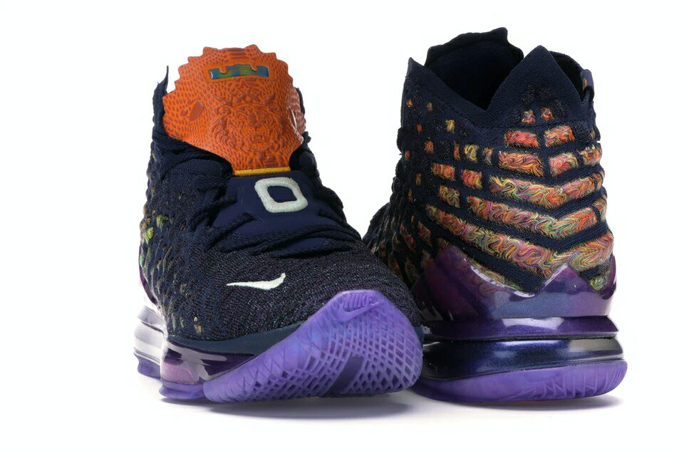 ナイキ NIKE レブロン スニーカー 【 LEBRON 17 MONSTARS NAVY HEATHER MULTICOLORBLACK 】