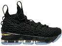 ナイキ レブロン 黒色 ブラック ゴールド 【 NIKE LEBRON 15 BLACK METALLIC GOLD (GS) / BLACK METALLIC GOLD-BLACK 】 キッズ ベビー マタニティ スニーカー