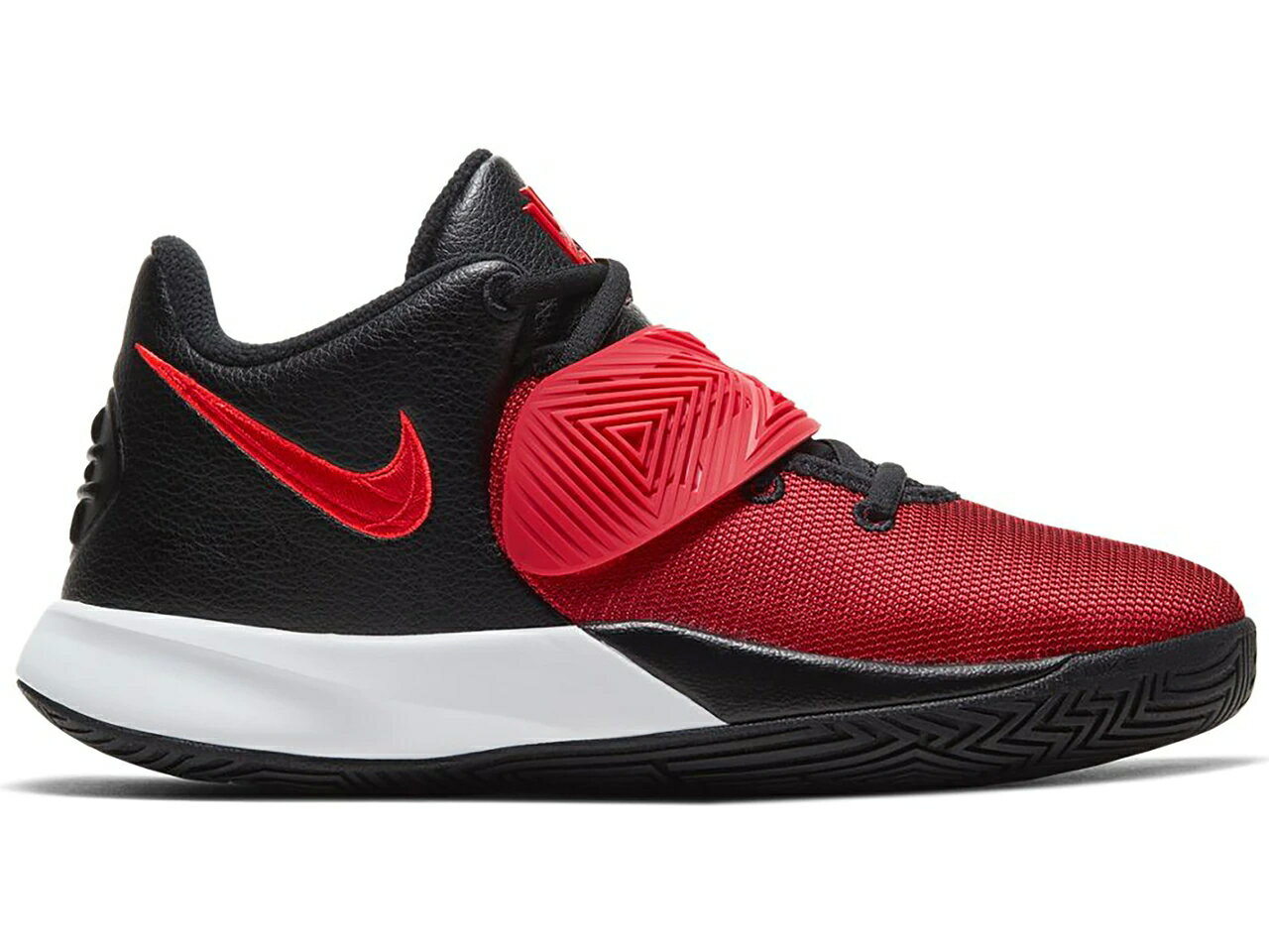 ナイキ NIKE カイリー フライトラップ 黒色 ブラック 赤 レッド ジュニア キッズ 【 KYRIE RED FLYTRAP 3 BLACK GS WHITEWHITEUNIVERSITY 】