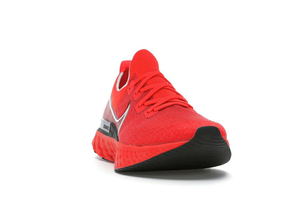 ナイキ NIKE リアクト ラン フライニット クリムゾン スニーカー 【 REACT INFINITY RUN FLYKNIT BRIGHT CRIMSON BLACK BLACKINFRAREDWHITE 】