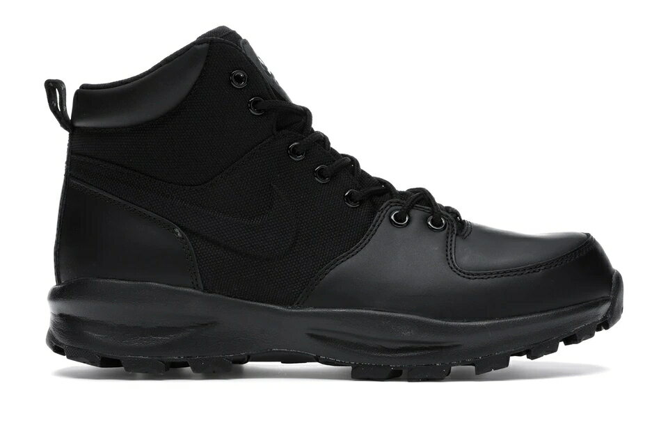 iCL }mA F ubN Xj[J[ Y y NIKE MANOA BLACK / BLACK BLACK z