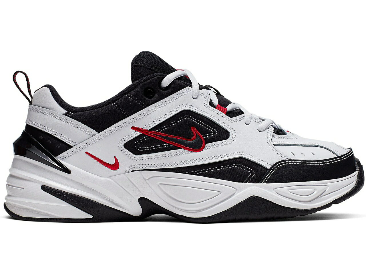 ナイキ NIKE 白色 ホワイト 黒色 ブラック スニーカー 【 M2K TEKNO WHITE BLACK RED BLACKUNIVERSITY 】