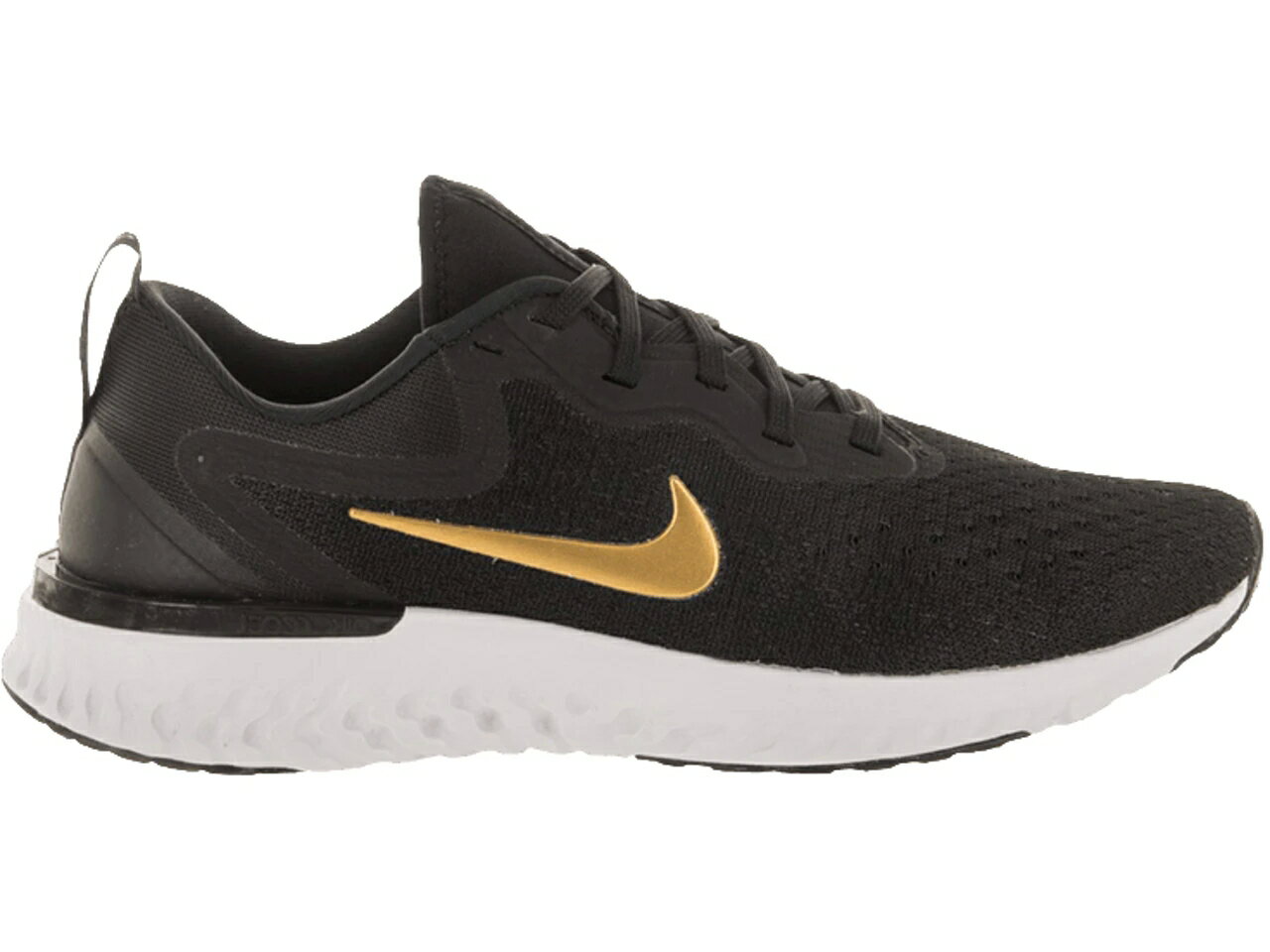 ナイキ NIKE リアクト 黒色 ブラック ゴールド レディース スニーカー 【 ODYSSEY REACT BLACK METALLIC GOLD WOMENS GREY 】