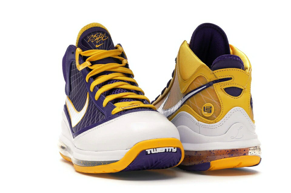 ナイキ NIKE レブロン スニーカー 【 LEBRON 7 MEDIA DAY COURT PURPLE WHITEAMARILLO 】