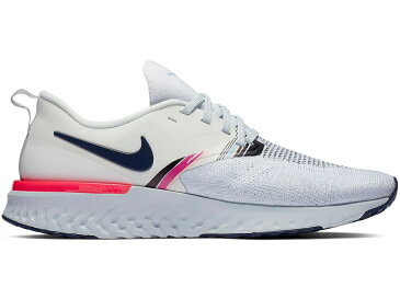 ナイキ NIKE リアクト フライニット 白色 ホワイト 青色 ブルー ピンク レディース スニーカー 【 PINK ODYSSEY REACT 2 FLYKNIT WHITE BLUE VOID HYPER WOMENS VOIDHYPER 】