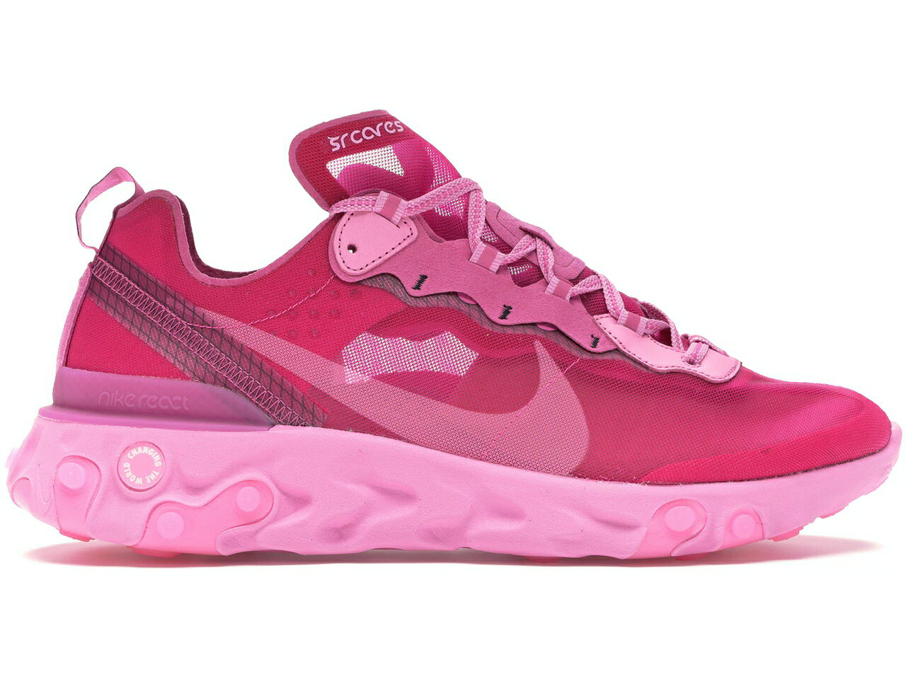 ナイキ NIKE リアクト エレメント スニーカー 【 REACT ELEMENT 87 SNEAKERROOM BREAST CANCER AWARENESS PINK 】