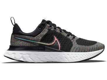 ナイキ NIKE リアクト ラン フライニット スニーカー 【 REACT INFINITY RUN FLYKNIT 2 BE TRUE 2021 BLACK MULTICOLORPINK BLAST 】