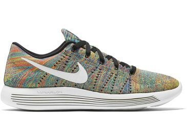 ナイキ NIKE フライニット スニーカー 【 LUNAREPIC FLYKNIT LOW MULTICOLOR BLACK WHITERACER BLUETOTAL CRIMSON 】