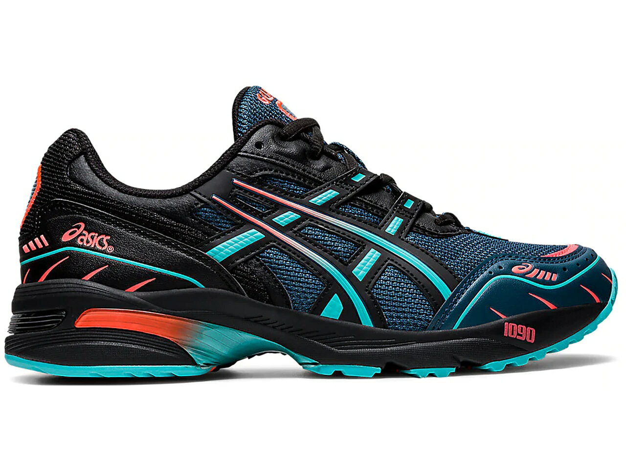 アシックス 青色 ブルー 黒色 ブラック スニーカー メンズ 【 ASICS GEL-1090 MAGNETIC BLUE BLACK / MAGNETIC BLUE BLACK 】