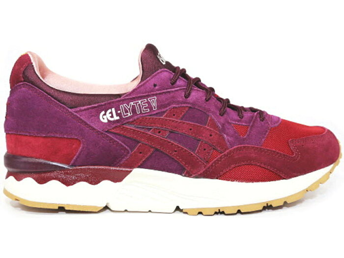 アシックス ASICS ゲルライト スニーカー 【 GELLYTE V MITA SNEAKERS DRIED ROSE RED WHITE 】