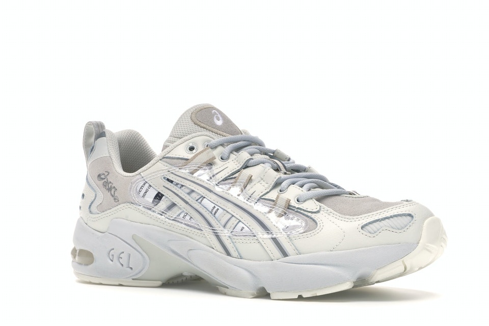 アシックス ASICS スニーカー 【 GELKAYANO 5 OG CHEMIST CREATIONS MARSHMALLOW FEATHER GREY 】