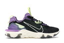 iCL ANg  p[v F ubN DF O[ Xj[J[ Y y NIKE REACT VISION GRAVITY PURPLE VOLT / BLACK SAIL DARK SMOKE GREY z