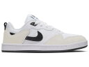 ナイキ エスビー 白色 ホワイト 黒色 ブラック 【 NIKE SB ALLEYOOP WHITE (GS) / WHITE WHITE BLACK 】 キッズ ベビー マタニティ スニーカー