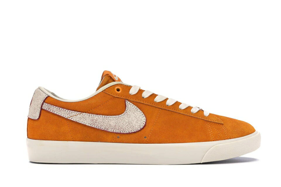 ナイキ NIKE エスビー ブレイザー スニーカー 【 SB BLAZER LOW GT BRUISED PEACH CIRCUIT ORANGE NATURALTEAM RED 】