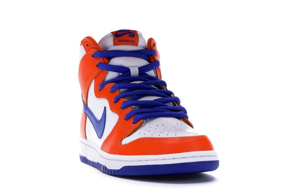 ナイキ NIKE エスビー ダンク ハイ ダンクハイ スニーカー 【 SB DANNY SUPA SAFETY ORANGE HYPER BLUEWHITE 】