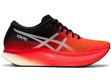 アシックス ASICS スカイ 赤 レッド 黒色 ブラック レディース スニーカー 【 RED METASPEED SKY SUNRISE BLACK WOMENS WHITE 】