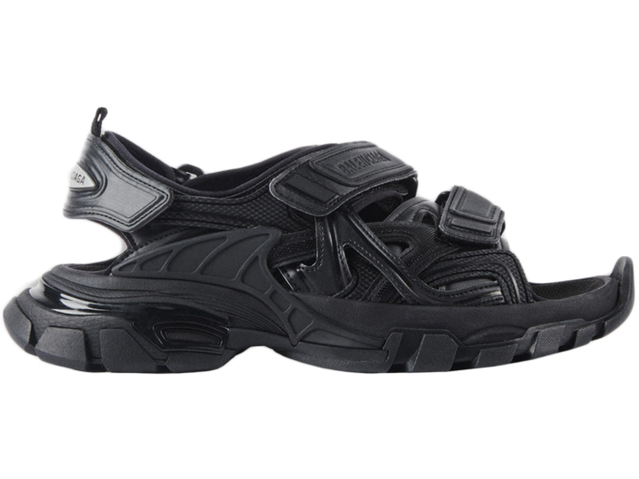 バレンシアガ トラック 黒色 ブラック WOMEN'S スニーカー レディース 【 BALENCIAGA TRACK SANDAL BLACK (WOMEN'S) / 】