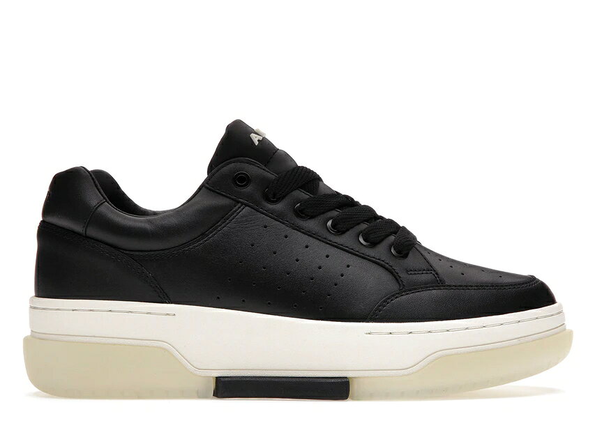 アミリ スタジアム 黒色 ブラック 白色 ホワイト スニーカー メンズ 【 AMIRI STADIUM LOW BLACK WHITE / BLACK BLACK 】