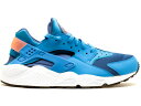 ナイキ ハラチ 青色 ブルー スニーカー メンズ 【 NIKE AIR HUARACHE GYM BLUE PHOTO / GYM BLUE PHT BL BRGHT MNG WHT 】