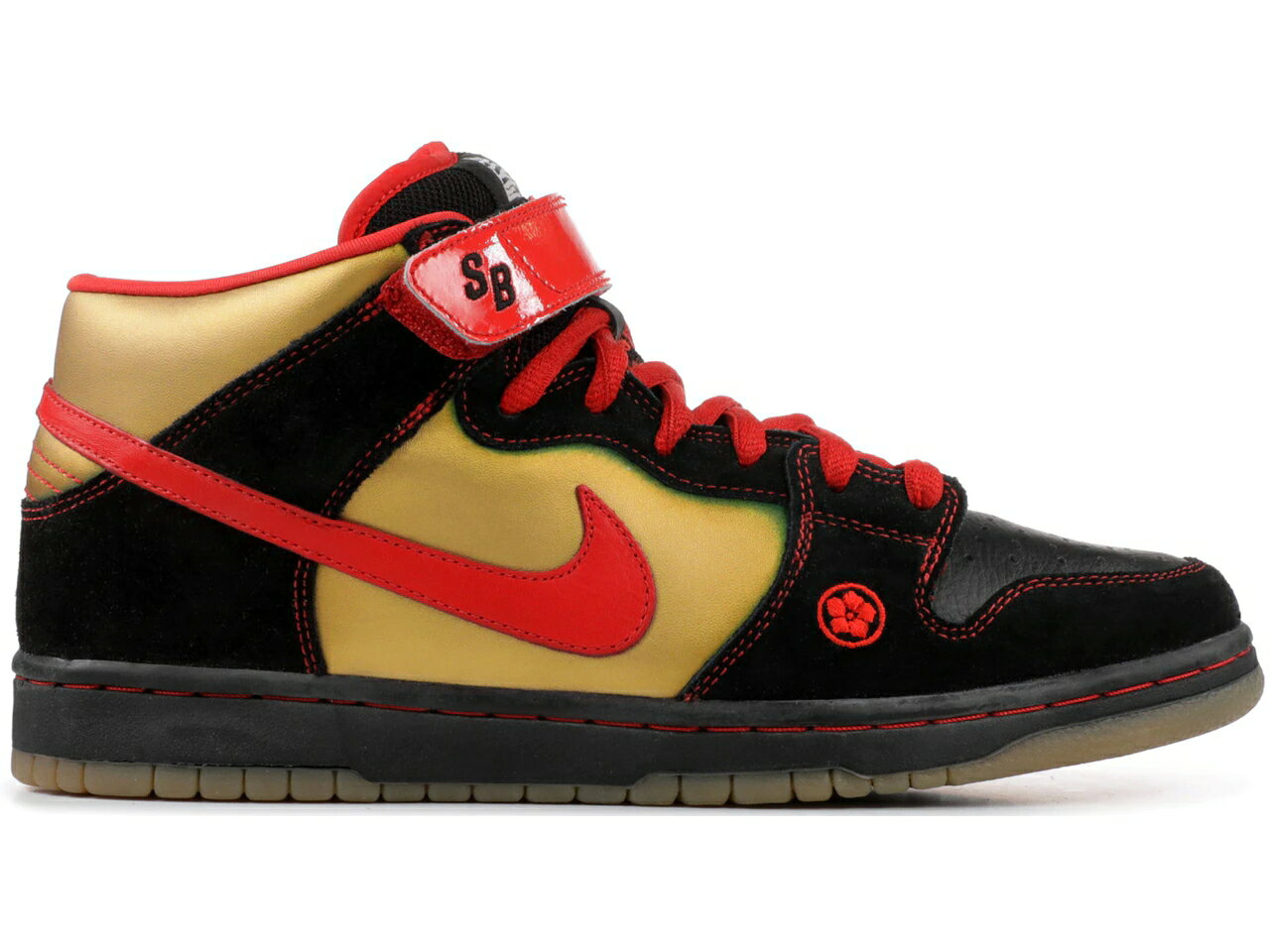 ナイキ NIKE エスビー ダンク ミッド スニーカー 【 SB DUNK MID MONEY CAT BLACK CHILE RED 】