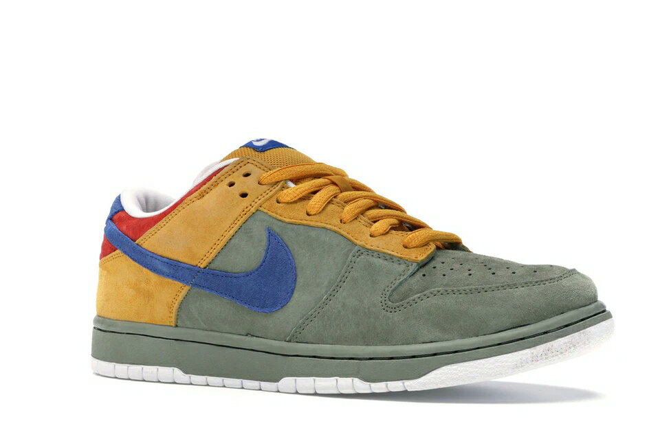 ナイキ NIKE エスビー ダンク ダンクロー スニーカー 【 SB PUFF N STUFF OIL GREEN INTERNATIONAL BLUE 】