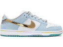 ナイキ NIKE エスビー ダンク ダンクロー キッズ 【 SB SEAN CLIVER PS ICE BLUE WHITEMETALLIC GOLDMETALLIC SILVER 】