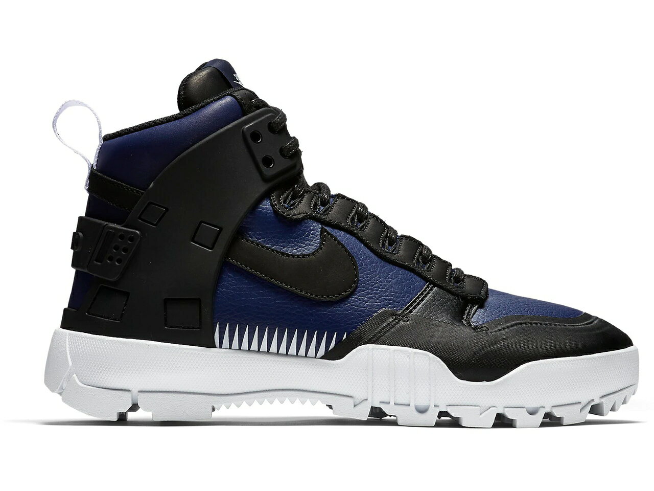 ナイキ ダンク アンダーカバー 黒色 ブラック 青色 ブルー スニーカー メンズ 【 NIKE SFB JUNGLE DUNK UNDERCOVER BLACK / BLACK BLACK LOYAL BLUE 】