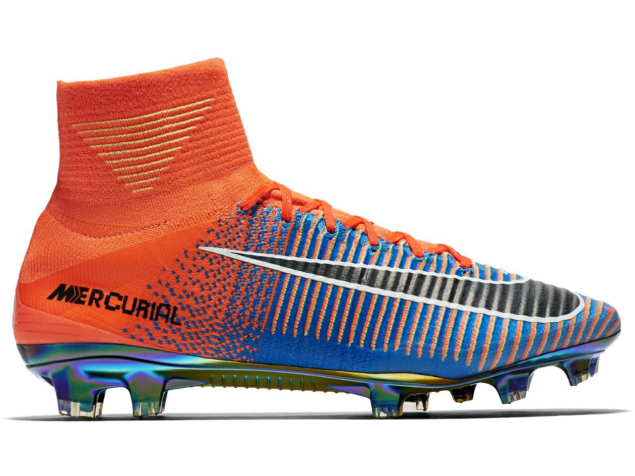 ナイキ クリムゾン 青色 ブルー スニーカー メンズ 【 NIKE SUPERFLY MERCURIAL EA SPORTS / TOTAL CRIMSON PHOTO BLUE GHOST 】