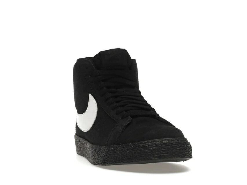 ナイキ NIKE エスビー ズーム ブレイザー ミッド 黒色 ブラック スニーカー 【 SB ZOOM BLAZER MID BLACK WHITE BLACKBLACKWHITE 】