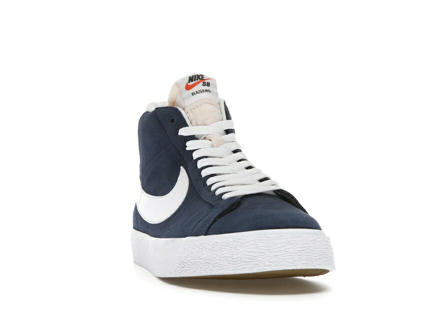 ナイキ NIKE エスビー ズーム ブレイザー ミッド 紺色 ネイビー スニーカー 【 SB ZOOM BLAZER MID NAVY WHITE WHITEBLACKUNIVERSITY RED 】