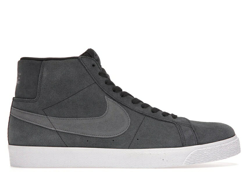 ナイキ NIKE エスビー ズーム ブレイザー ミッド 黒色 ブラック スニーカー 【 SB ZOOM BLAZER MID BLACK WOLF GREY GREYWHITE 】