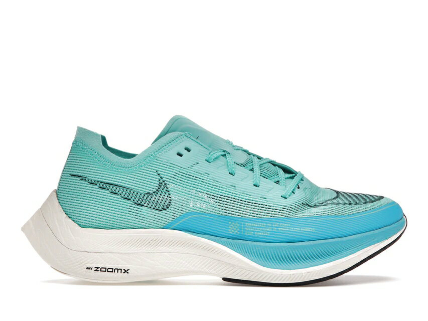 ナイキ NIKE NEXT% スニーカー 【 ZOOMX VAPORFLY 2 AURORA GREEN CHLORINE BLUEPALE IVORYBLACK 】