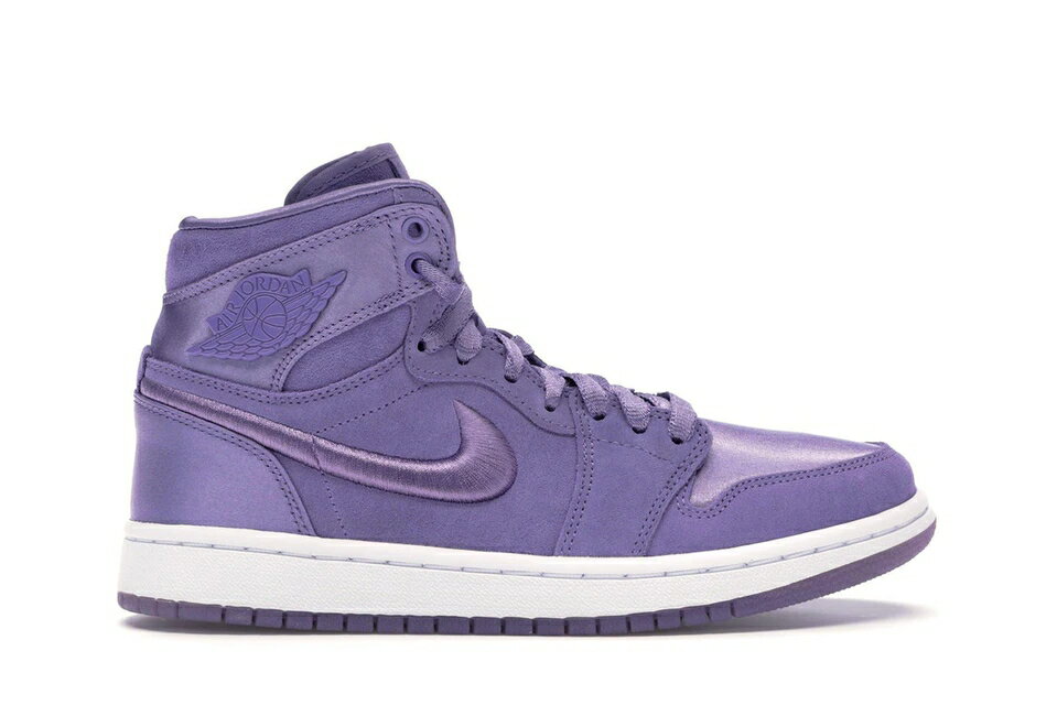 ナイキ ジョーダン JORDAN ハイ 紫 パープル レディース スニーカー 【 PURPLE 1 RETRO HIGH SEASON OF HER EARTH WOMENS WHITEMETALLIC GOLD 】