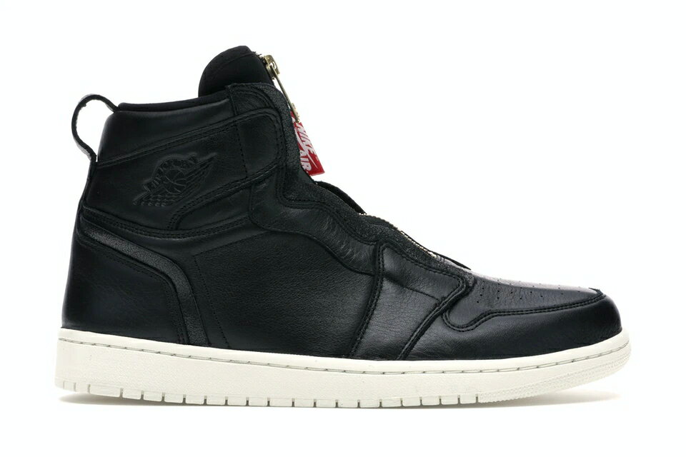 ナイキ ジョーダン JORDAN ハイ 黒色 ブラック レディース スニーカー 【 1 RETRO HIGH ZIP BLACK SAIL WOMENS SAILUNIVERSITY RED 】