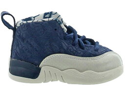 ナイキ ジョーダン フライト カレッジ 紺色 ネイビー 赤 レッド 【 JORDAN 12 RETRO INTERNATIONAL FLIGHT (TD) / COLLEGE NAVY UNIVERSITY RED 】