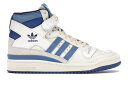 アディダス フォーラム 白色 ホワイト 青色 ブルー スニーカー メンズ 【 ADIDAS FORUM 84 WHITE BLUE / OFF WHITE BLUE FOOTWEAR WHITE 】