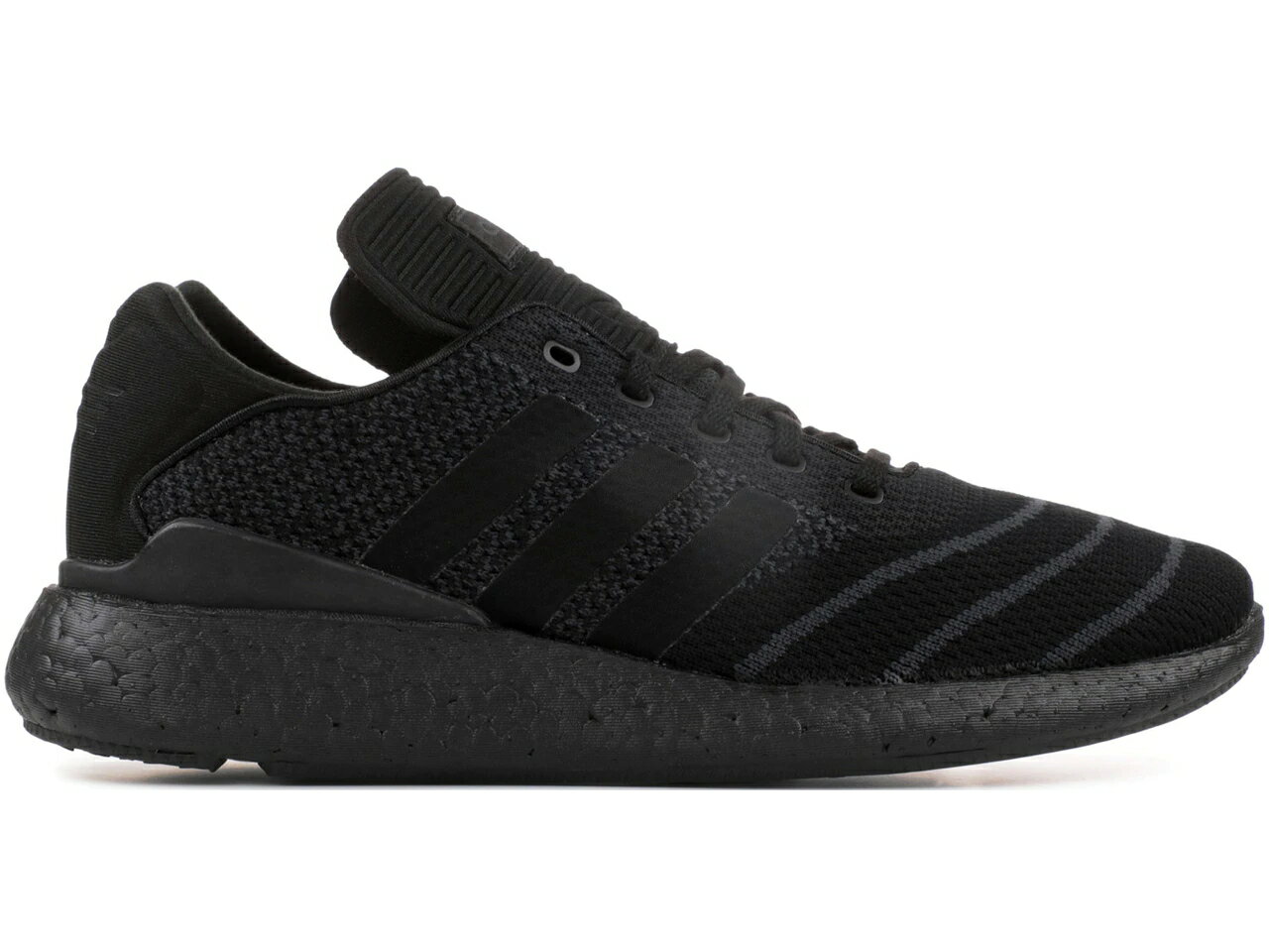 アディダス ピュア ブースト 黒色 ブラック コア スニーカー メンズ 【 ADIDAS BUSENITZ PURE BOOST TRIPLE BLACK / CORE BLACK CORE BLACK CORE 】