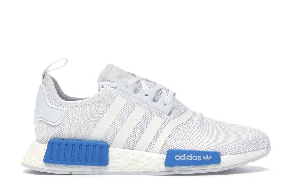 アディダス ADIDAS 白色 ホワイト 青色 ブルー 【 NMD R1 CLOUD WHITE BRIGHT BLUE YOUTH 】