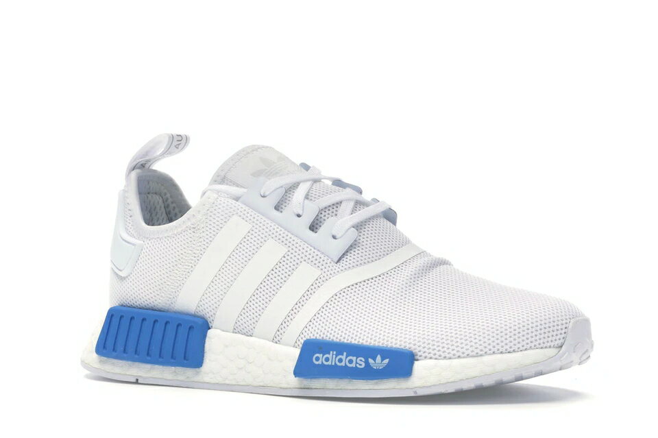 アディダス ADIDAS 白色 ホワイト 青色 ブルー 【 NMD R1 CLOUD WHITE BRIGHT BLUE YOUTH 】