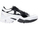 アディダス 黒色 ブラック クリーム コア 白色 ホワイト スニーカー メンズ 【 ADIDAS RS REPLICANT OZWEEGO RAF SIMONS BLACK CREAM (SPECIAL EDITION WITH SOCKS) / CORE BLACK CREAM WHITE FOOTWEAR WHITE 】 メンズ スニーカー