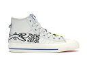 AfB_X F zCg F u[ Xj[J[ Y y ADIDAS NIZZA HI KEITH HARING / CRYSTAL WHITE BLUE CHALK WHITE z