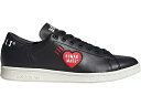 アディダス 黒色 ブラック コア 白色 ホワイト スタンスミス スニーカー メンズ 【 ADIDAS STAN SMITH HUMAN MADE BLACK / CORE BLACK CLOUD WHITE OFF 】