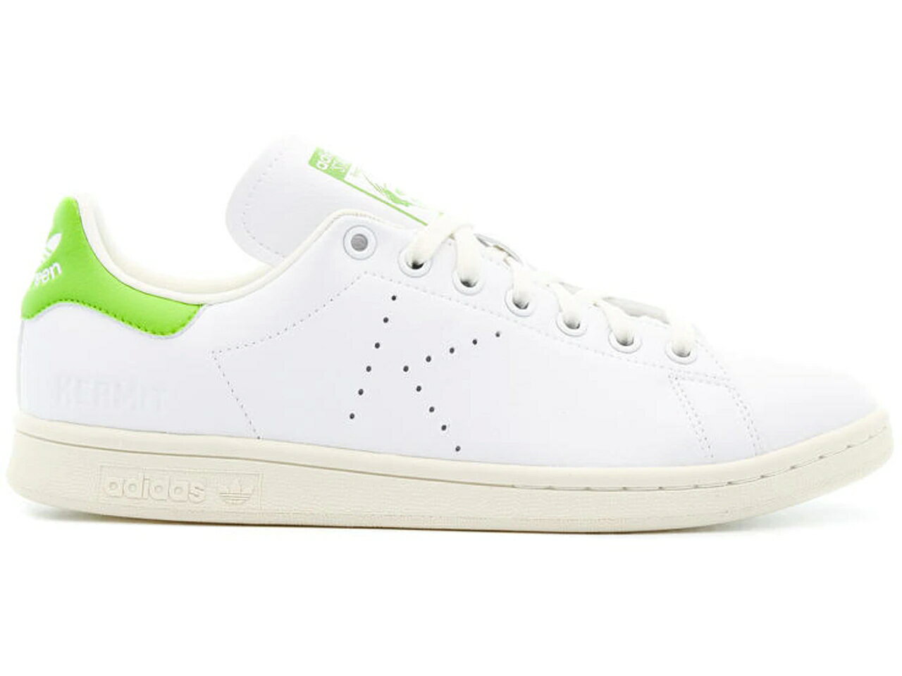 アディダス 白色 ホワイト スタンスミス スニーカー メンズ 【 ADIDAS STAN SMITH KERMIT THE FROG K STRIPES / CLOUD WHITE PANTONE OFF WHITE 】