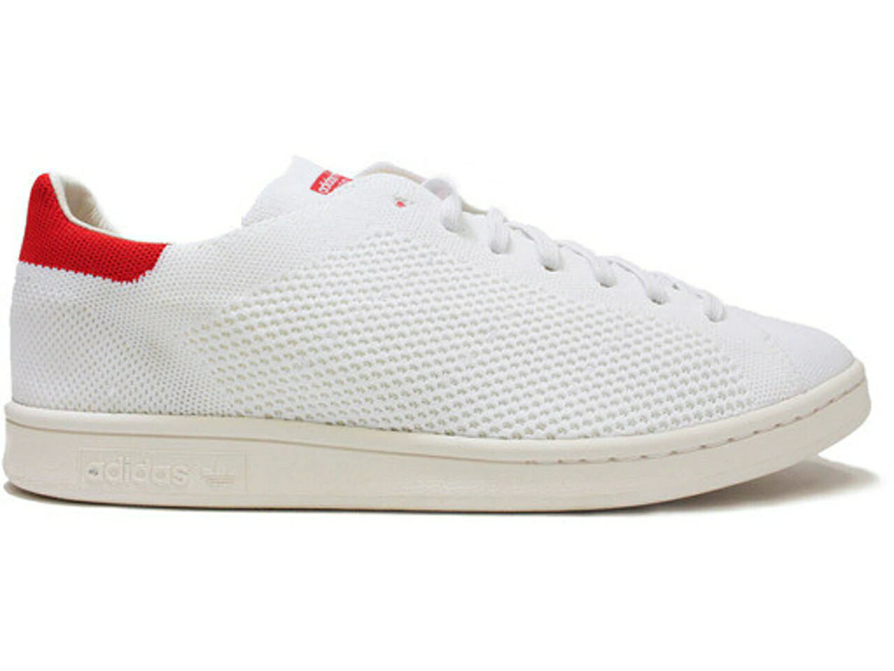 アディダス 白色 ホワイト 赤 レッド スタンスミス スニーカー メンズ 【 ADIDAS STAN SMITH PRIMEKNIT WHITE RED / WHITE RED 】