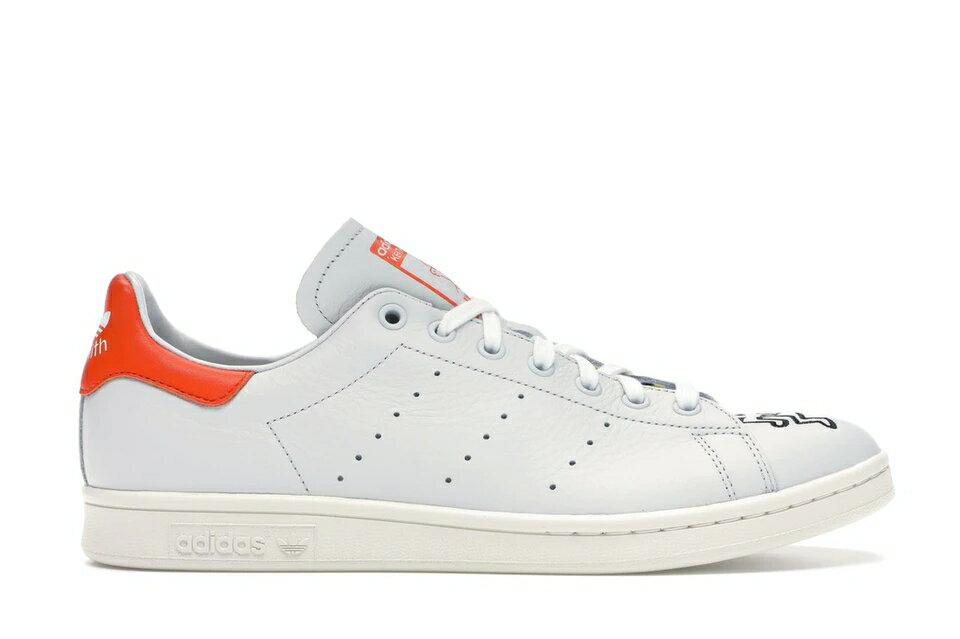 アディダス ADIDAS スタンスミス スニーカー 【 KEITH HARING CRYSTAL WHITE ORANGE CHALK 】