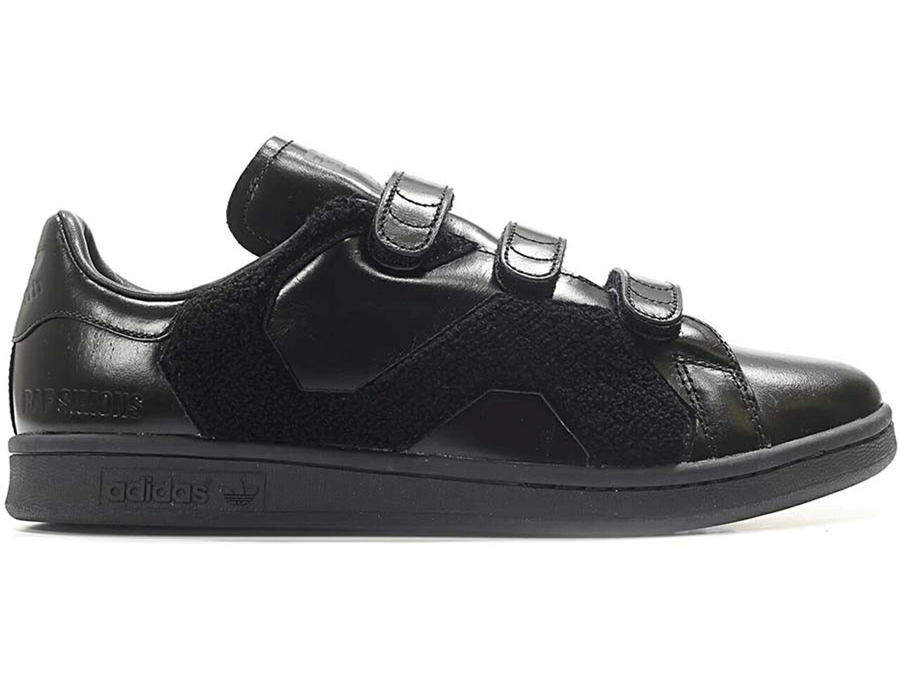 アディダス ADIDAS スタンスミス スニーカー 【 RAF SIMONS COMFORT BADGE BLACK CORE 】