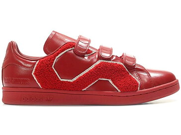 アディダス ADIDAS パワー スタンスミス スニーカー 【 POWER RAF SIMONS COMFORT BADGE RED 】